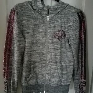 Victoria's secret pink size small sweatshirt.
